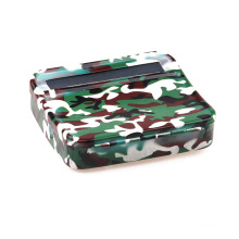70/78mm portable camouflage manual metal cigarette roll tobacco box wholesale